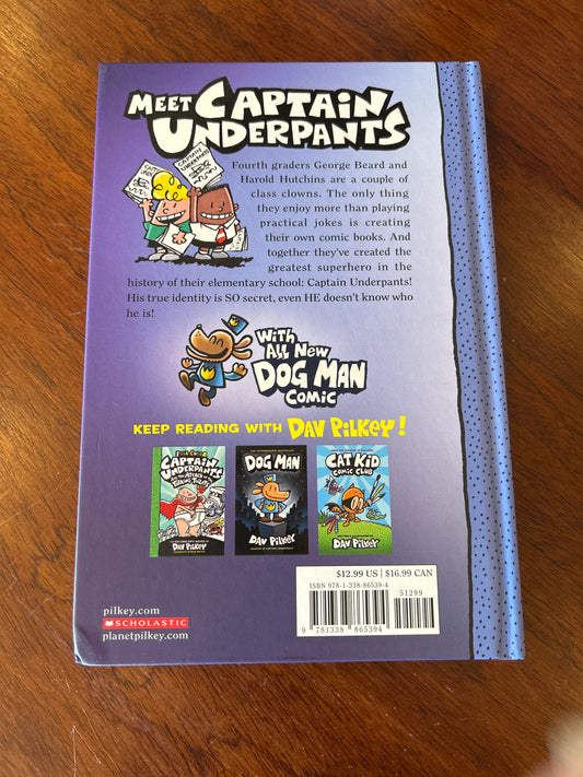 Adventures of Captain Underpants. Dav Pilkey. 2023.