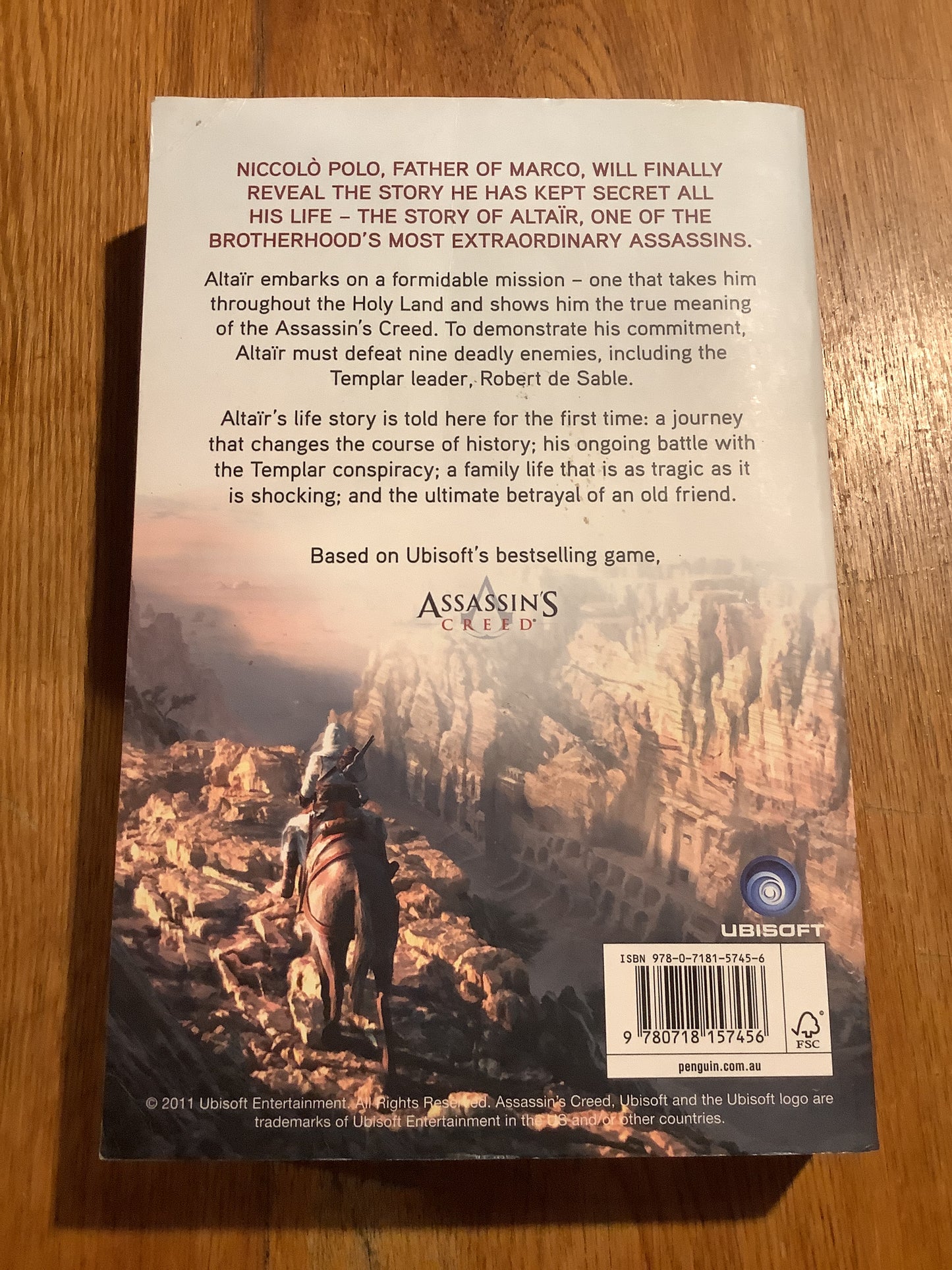 Assassin’s creed: the secret crusade. Oliver Bowden. 2011.