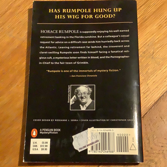 Rumpole’s return. John Mortimer. 1996.