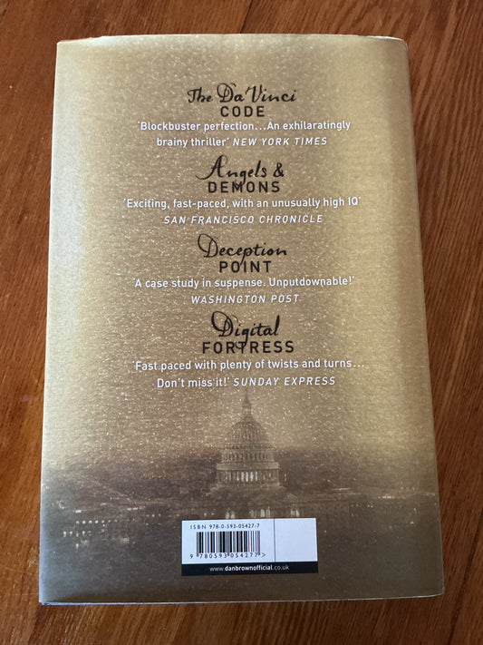 Lost symbol. Dan Brown. 2009.