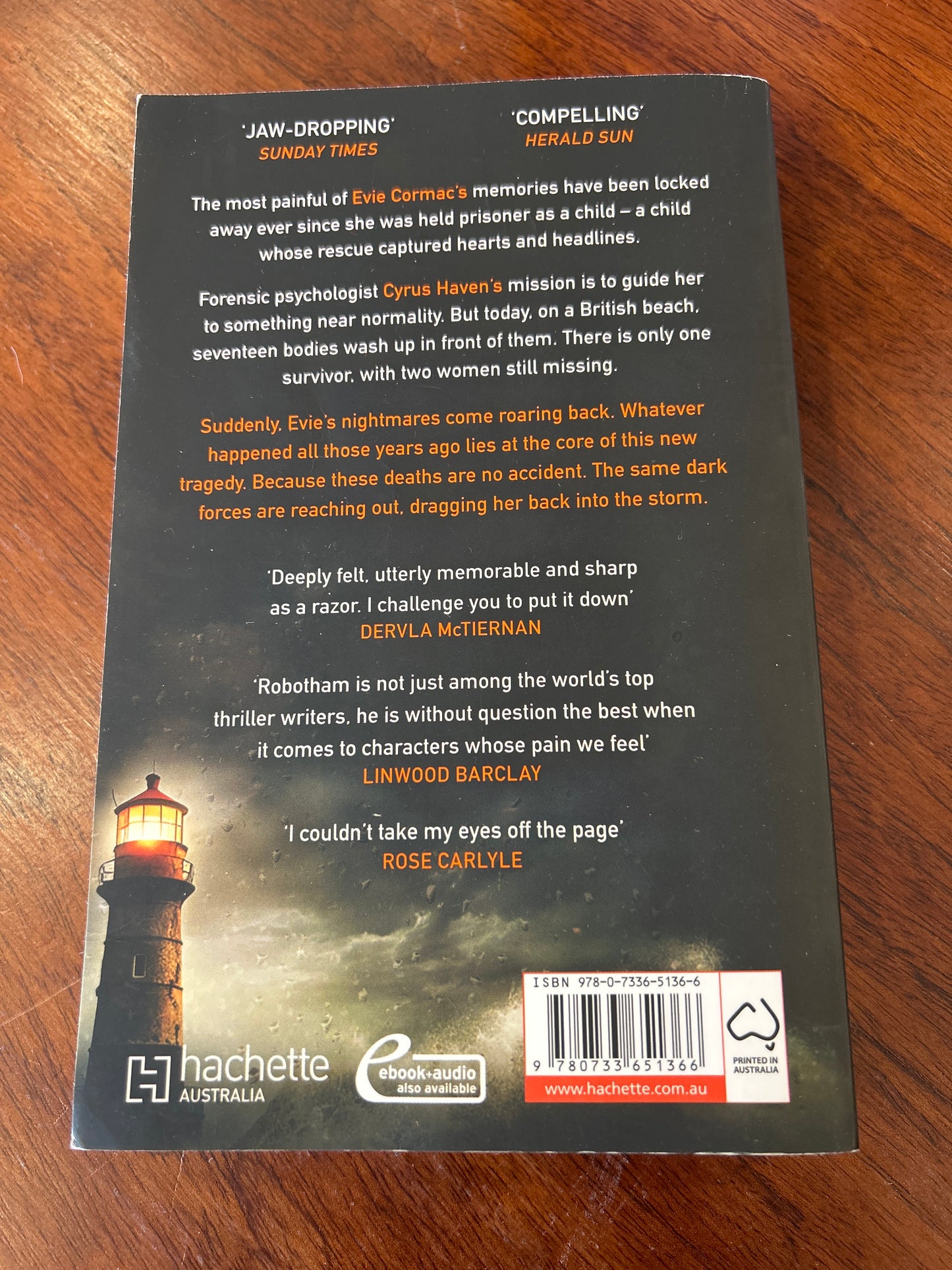 Storm child. Michael Robotham. 2025.