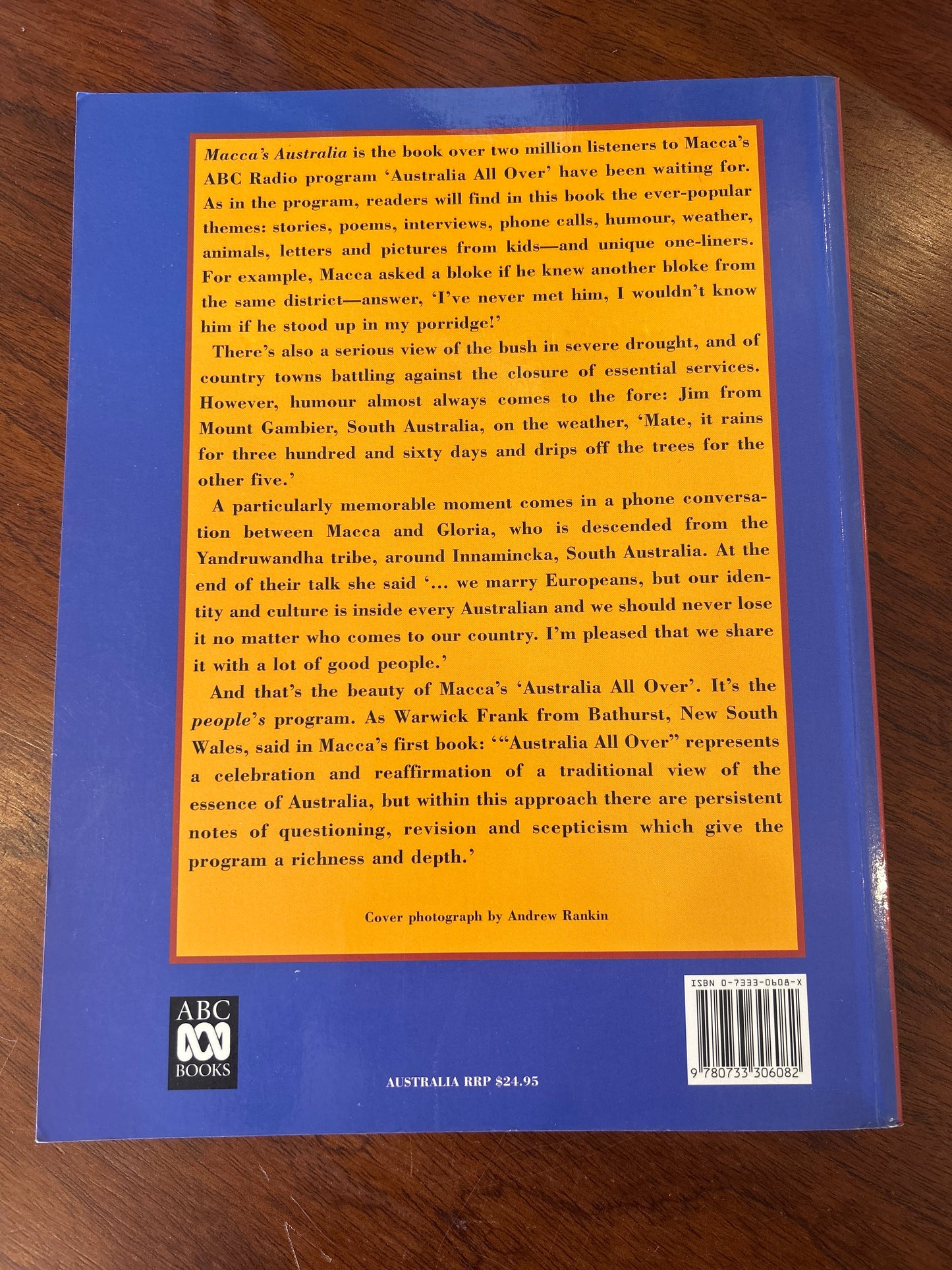 Macca’s Australia: Australia all over. Ian McNamara. 1997.