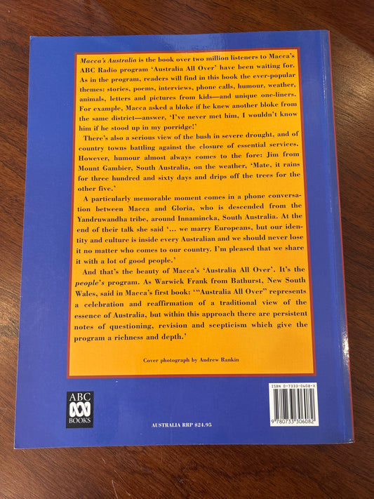 Macca’s Australia: Australia all over. Ian McNamara. 1997.