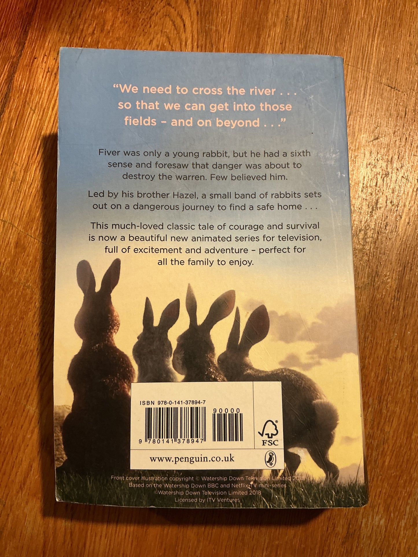 Watership Down. Richard Adams. 2018.