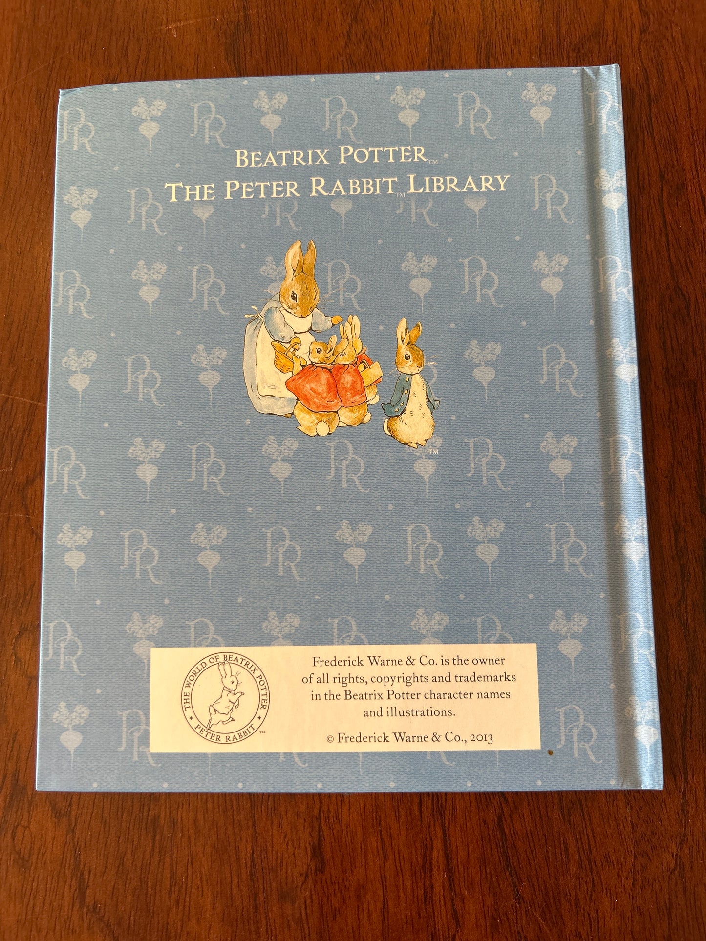 Tale of Peter Rabbit. Beatrix Potter. 2013.