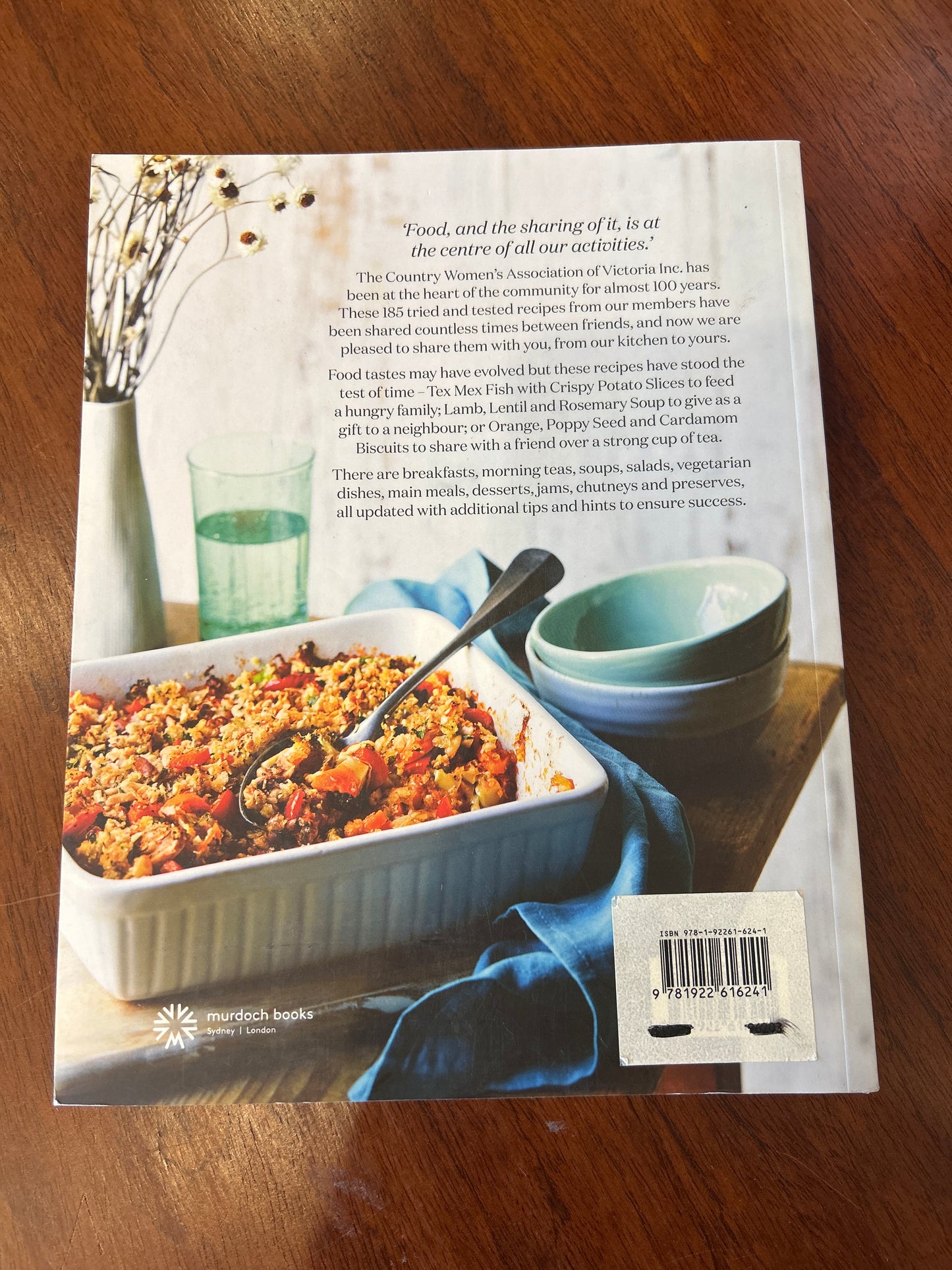 From our kitchen to yours: 185 favourite recipes from Country Women’s Association of Victoria. Country Women’s Association of Victoria.2021.
