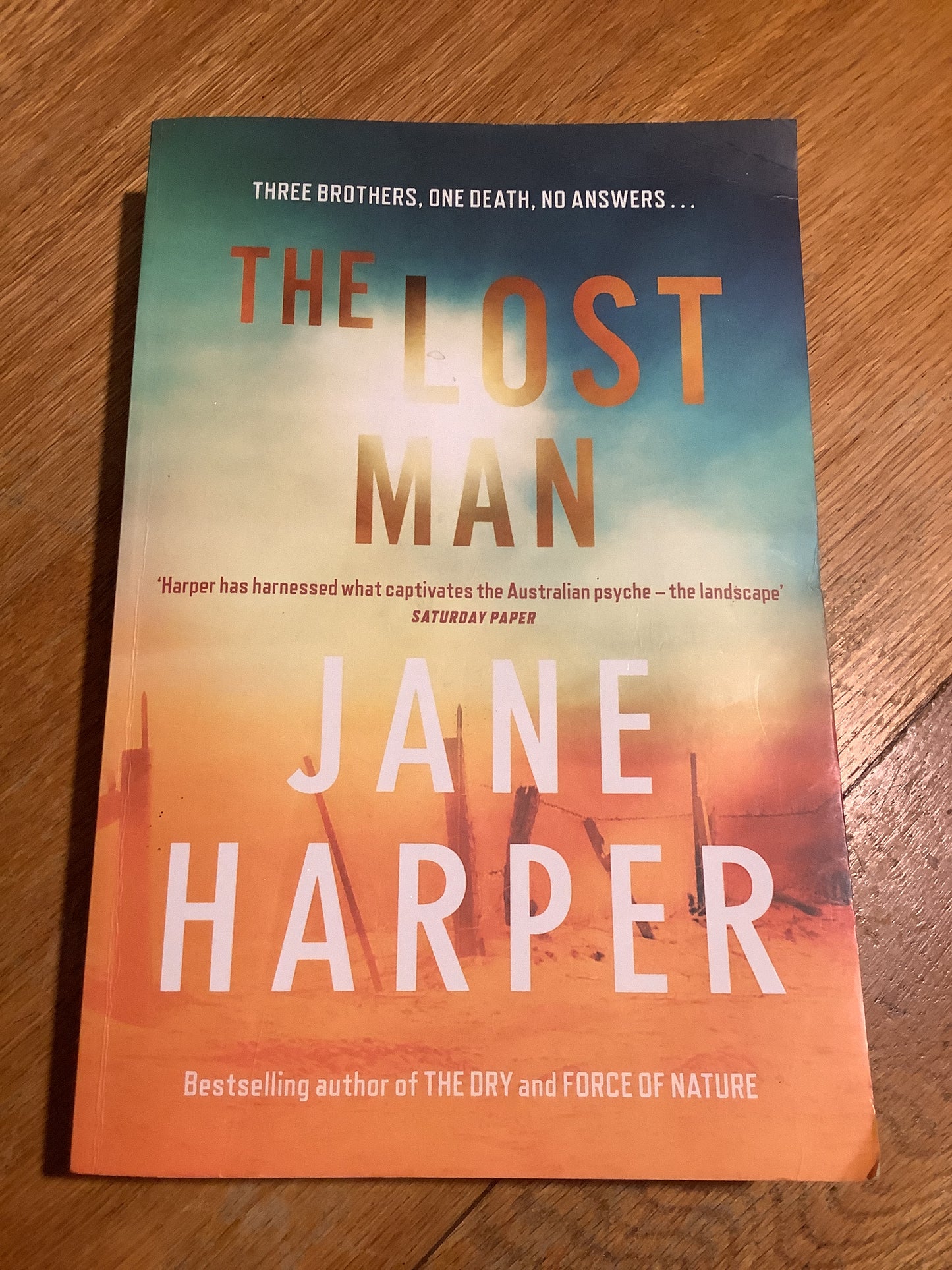 Lost man. Jane Harper. 2018.