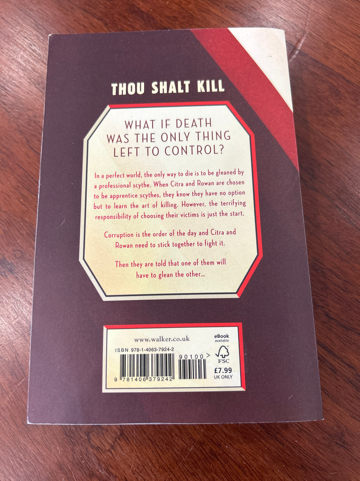 Scythe. Neal Shusterman. 2018.