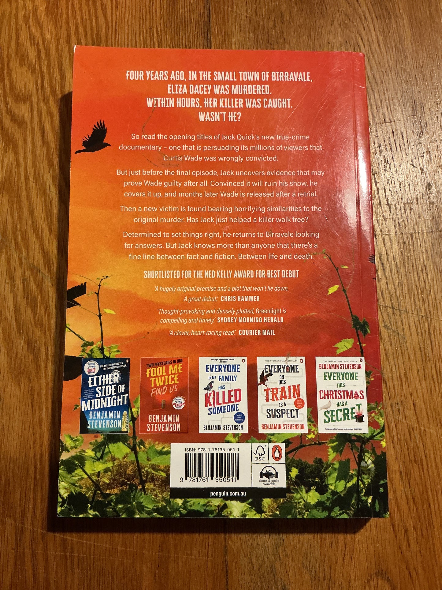 Greenlight. Benjamin Stevenson. 2024.