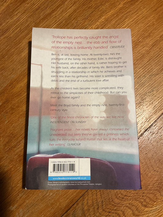 Second honeymoon. Joanna Trollope. 2007.