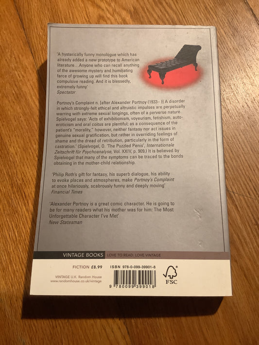 Portnoy’s complaint. Philip Roth. 2005.