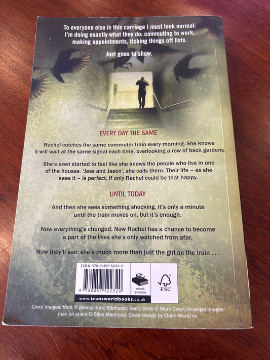 Girl on the train. Paula Hawkins. 2015.