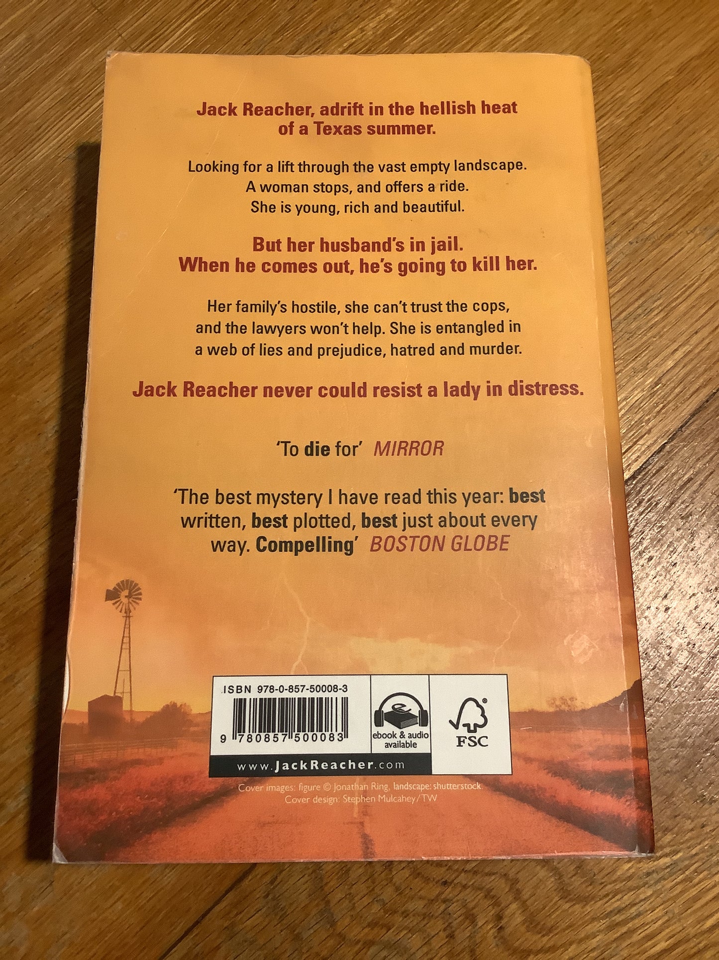 Echo burning. Lee Child. 2011.