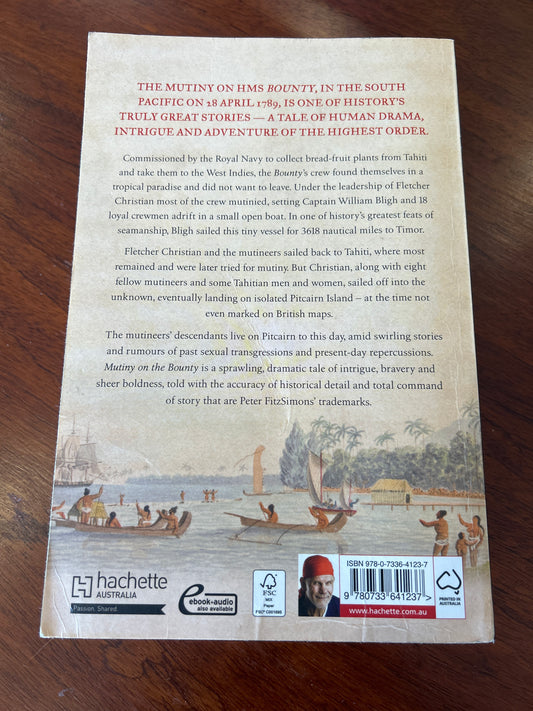 Mutiny on the Bounty. Peter Fitzsimons. 2018.