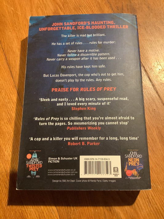 Rules of prey. John Sandford. 2018.