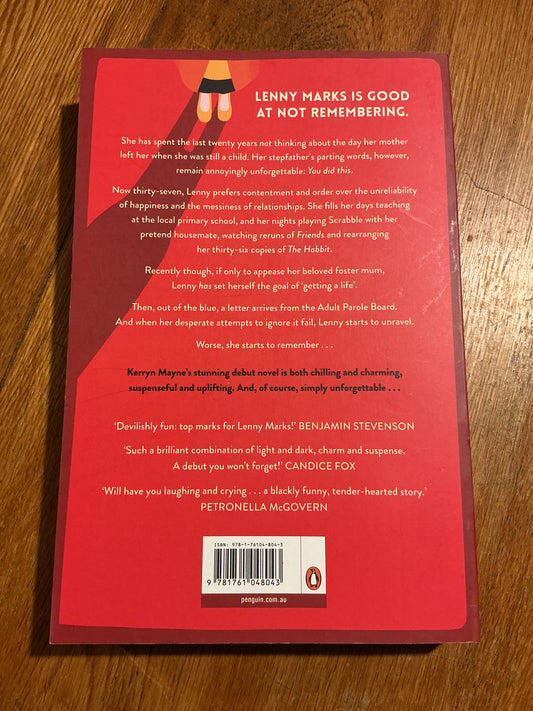 Lenny Marks gets away with murder. Kerry Mayne. 2023.