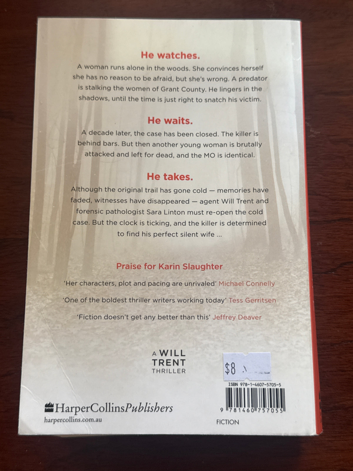 Silent wife. Karin Slaughter. 2021.