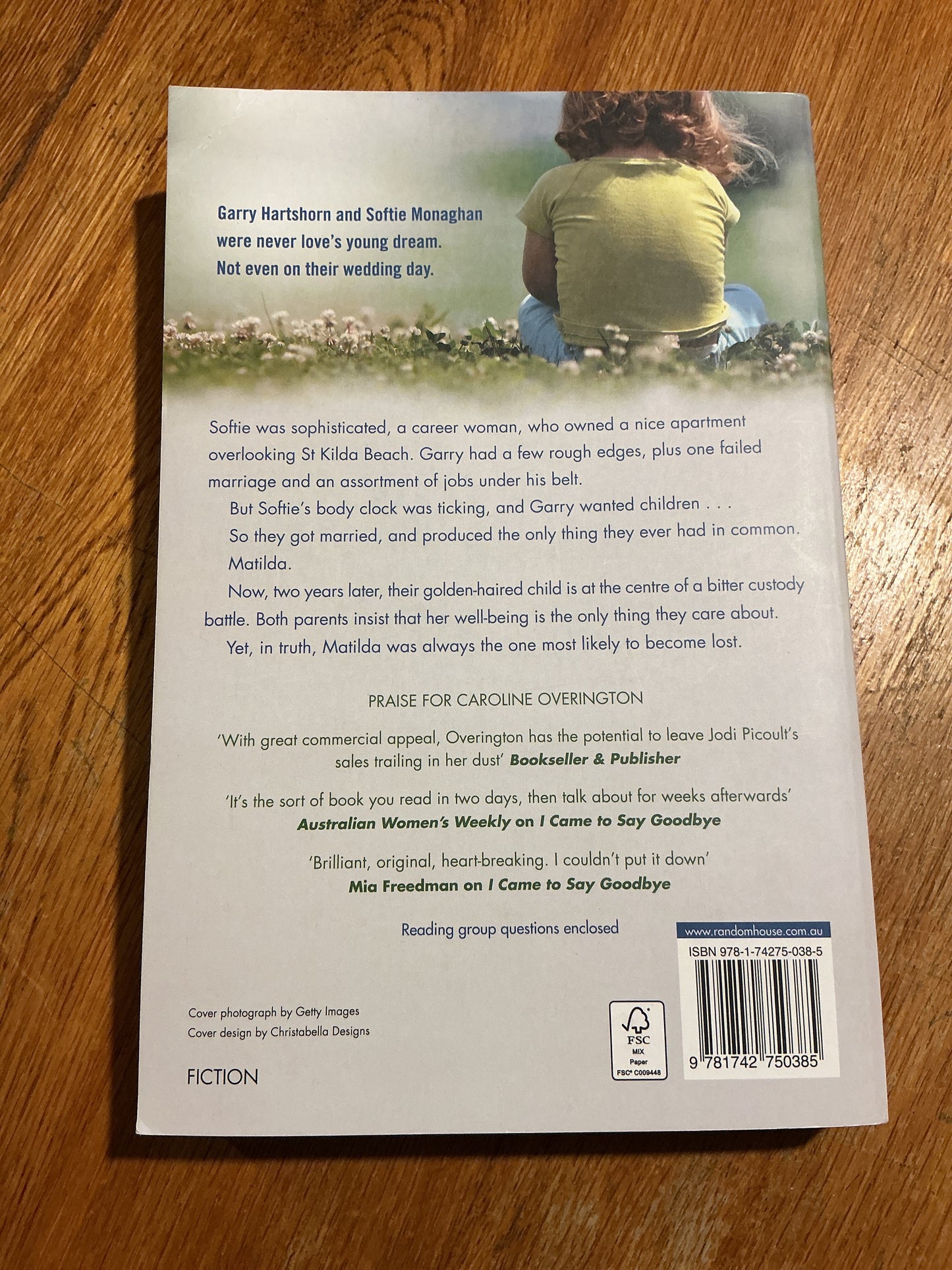 Matilda is missing. Caroline Overington. 2011.