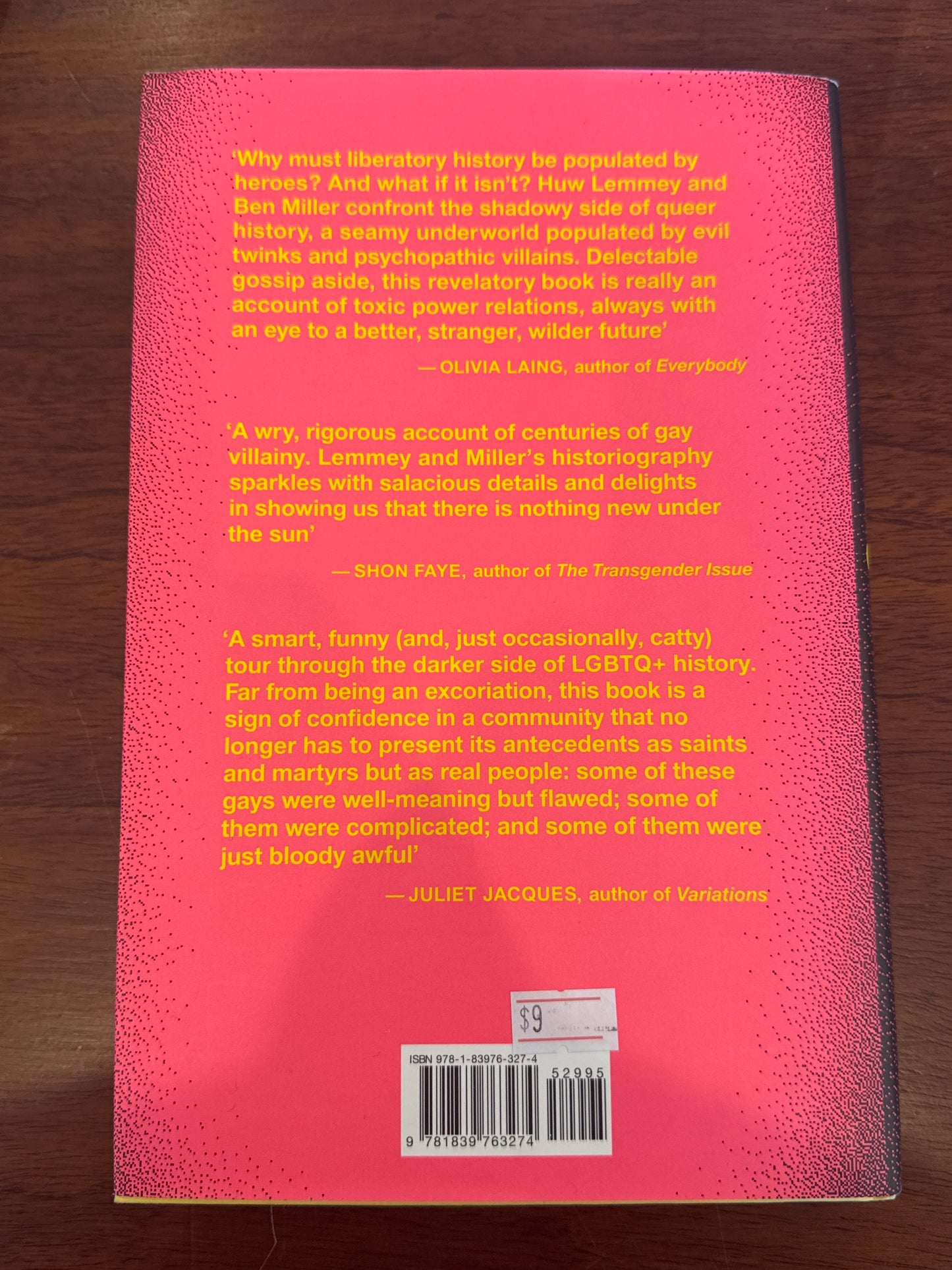 Bad Gays: a homosexual history. Huw Lemmy & Ben Miller. 2023.