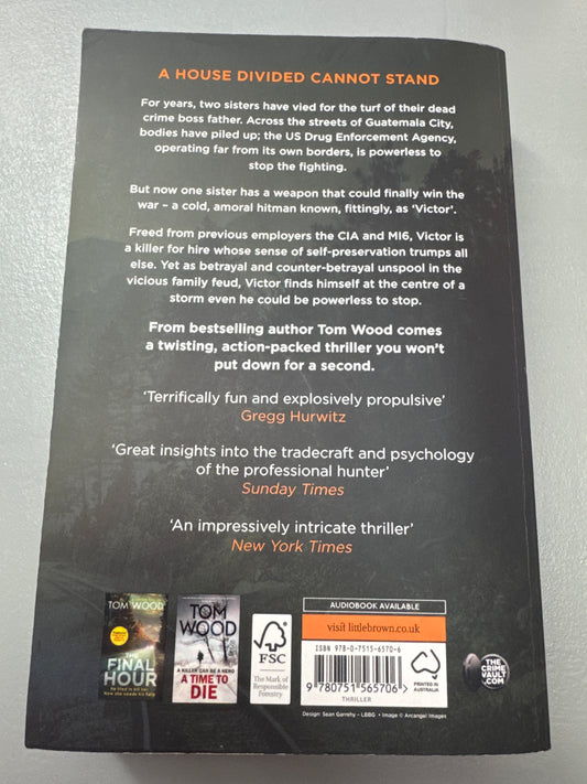 Kill for me. Tom Wood. 2018.