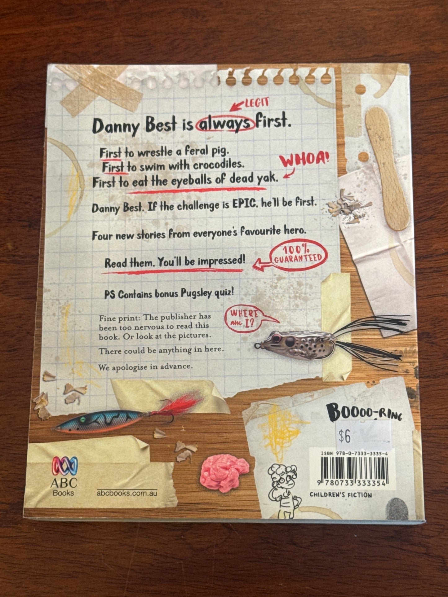 Danny Best: me first! Jen Storer. 2018.