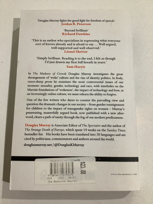 Madness of crowds: gender, race and identity. Douglas Murray. 2020.
