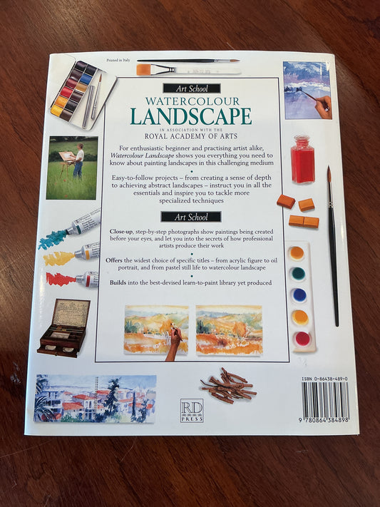 Watercolour landscape. Ray Smith. 1993.