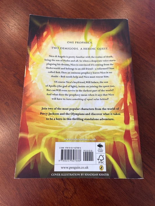 Sun and the star. Rick Riordan and Mark Oshiro. 2023.