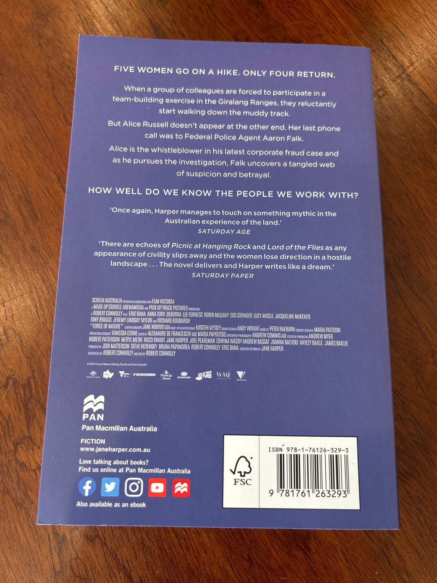 Force of nature. Jane Harper. 2023.