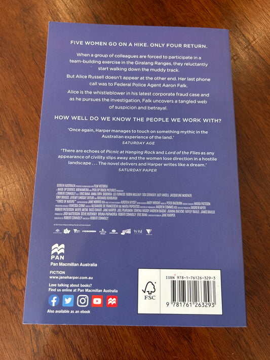 Force of nature. Jane Harper. 2023.