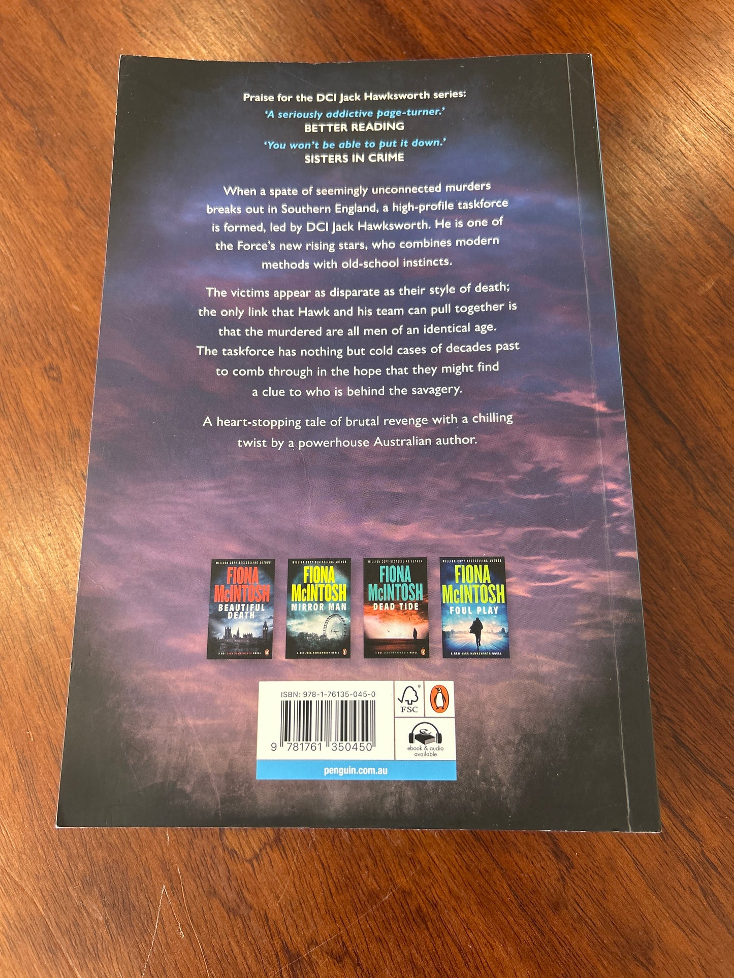 Bye, bye baby. Fiona McIntosh. 2024.