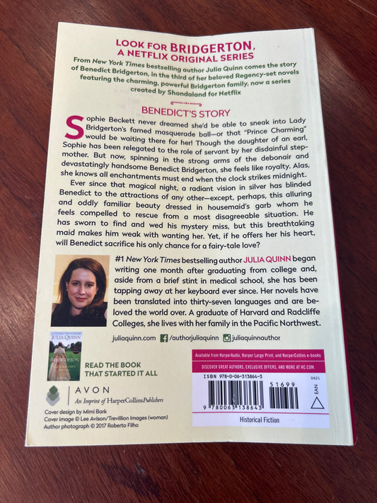 An offer from a gentleman. Julia Quinn. 2015.