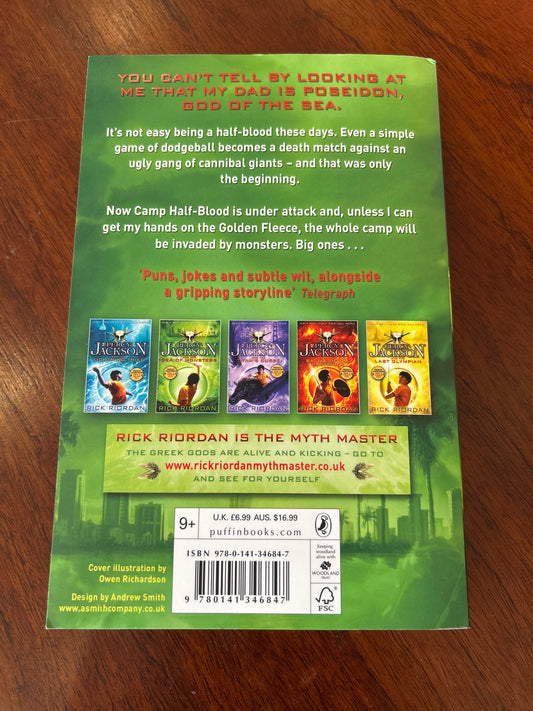 Percy Jackson and the sea of monsters. Rick Riordan. 2013..