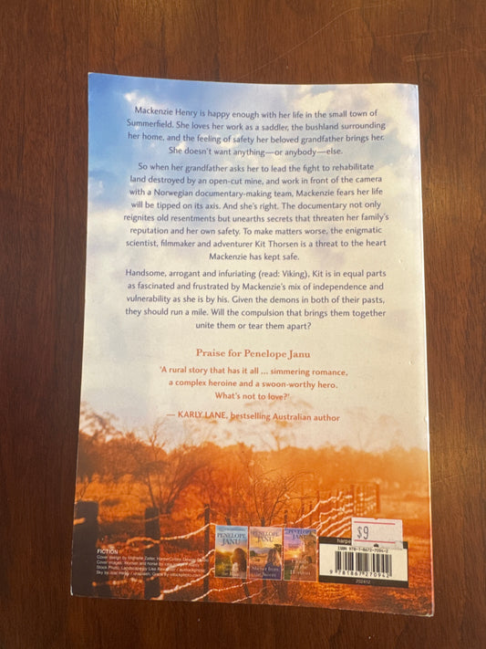 Summerfield Saddler. Penelope Janu. 2024.