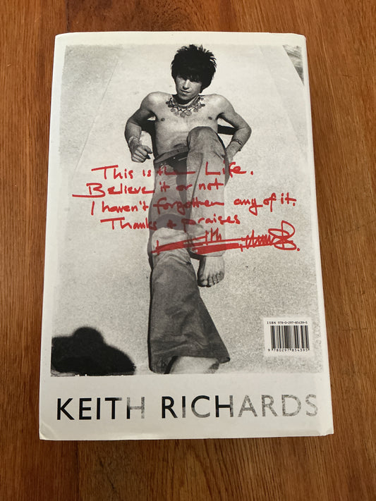 Life. Keith Richards and James Fox. 2010.