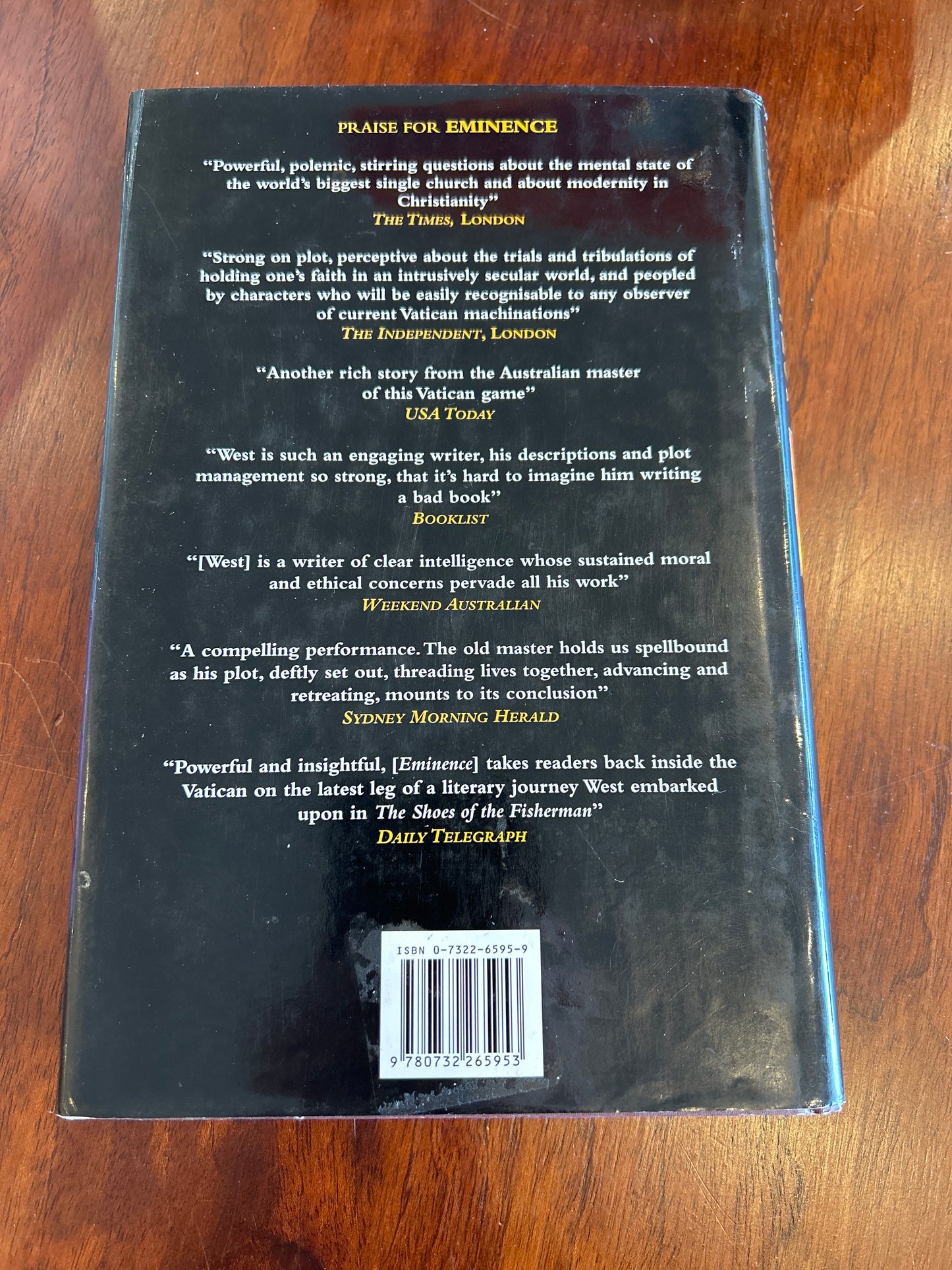 Last confession. Morris West. 2000.