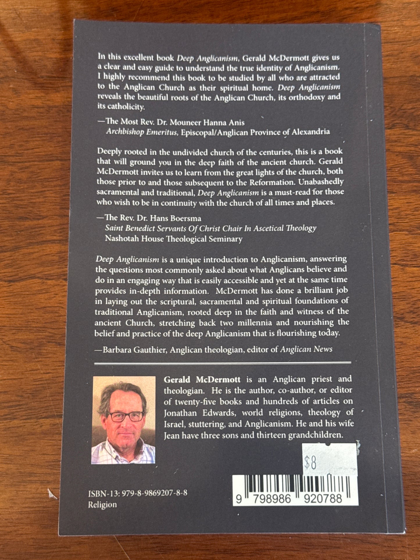 Deep Anglicanism a brief guide. Gerald R. McDermott. 2024.