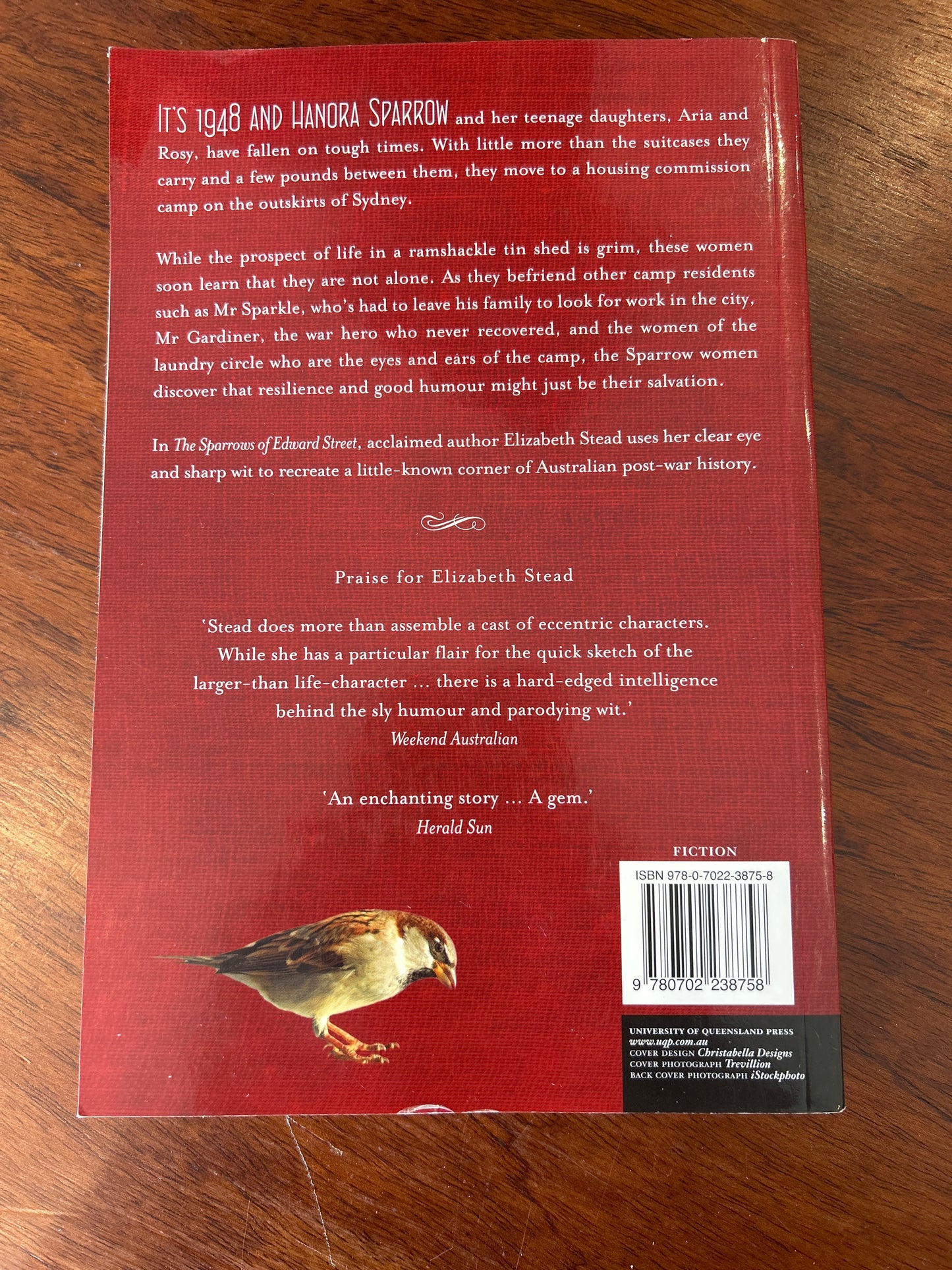 Sparrows of Edward Street. Elizabeth Stead. 2011.