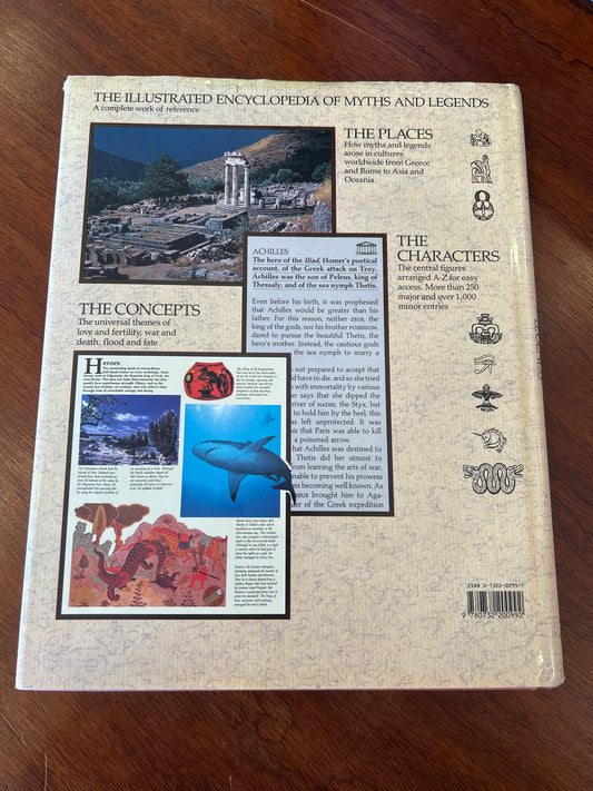 Illustrated encyclopedia of myths and legends. Arthur Cottrell. 1989.