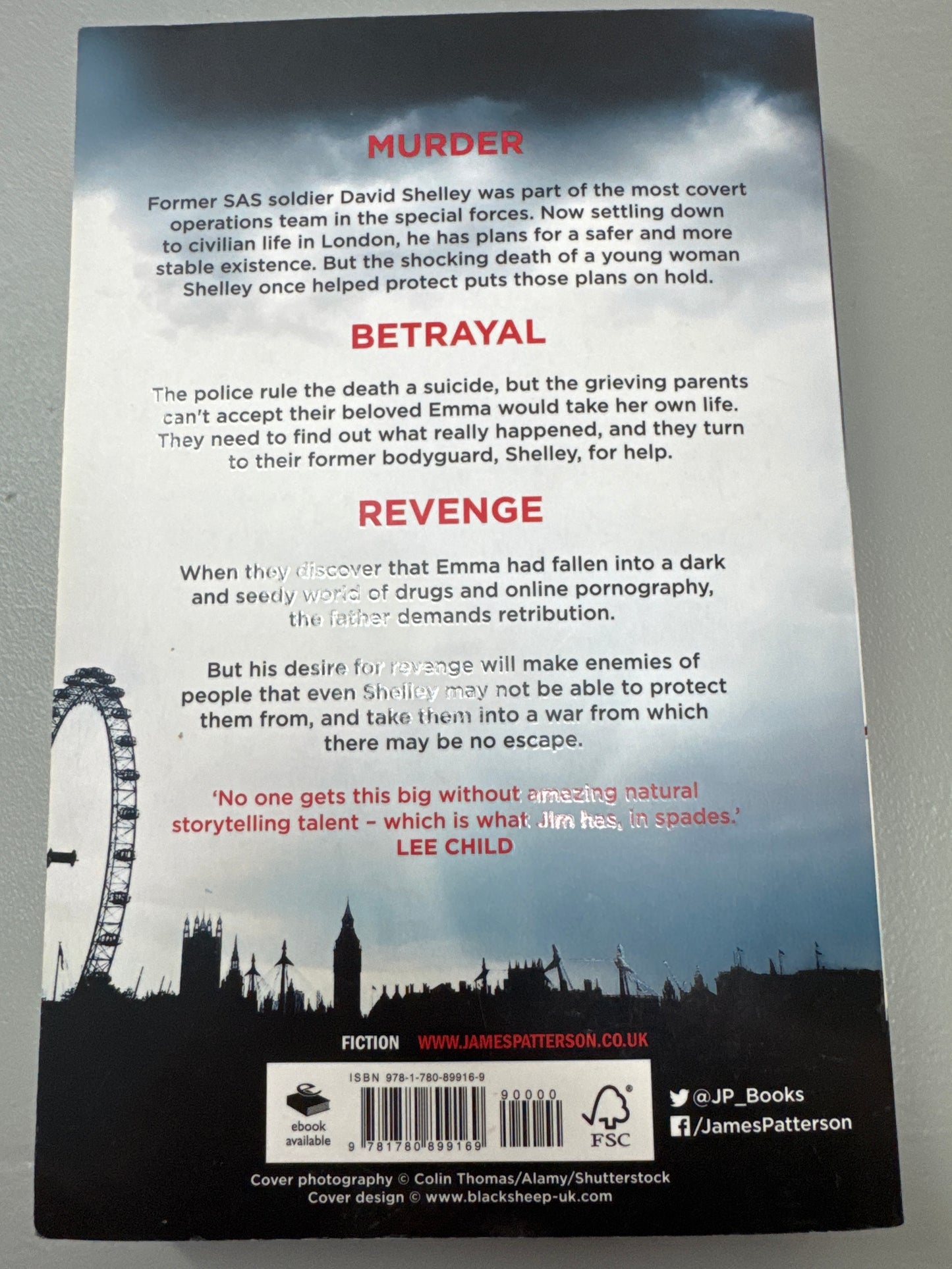 Revenge. James Patterson & Andrew Holmes. 2018.