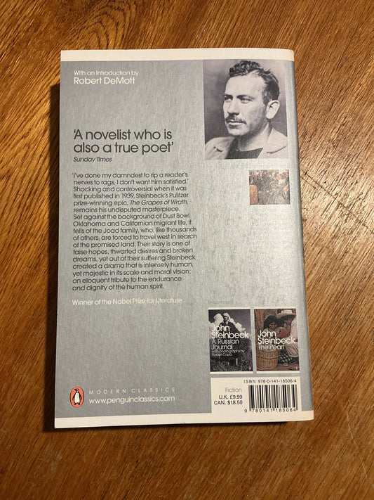 Grapes of wrath. John Steinbeck. 2000.