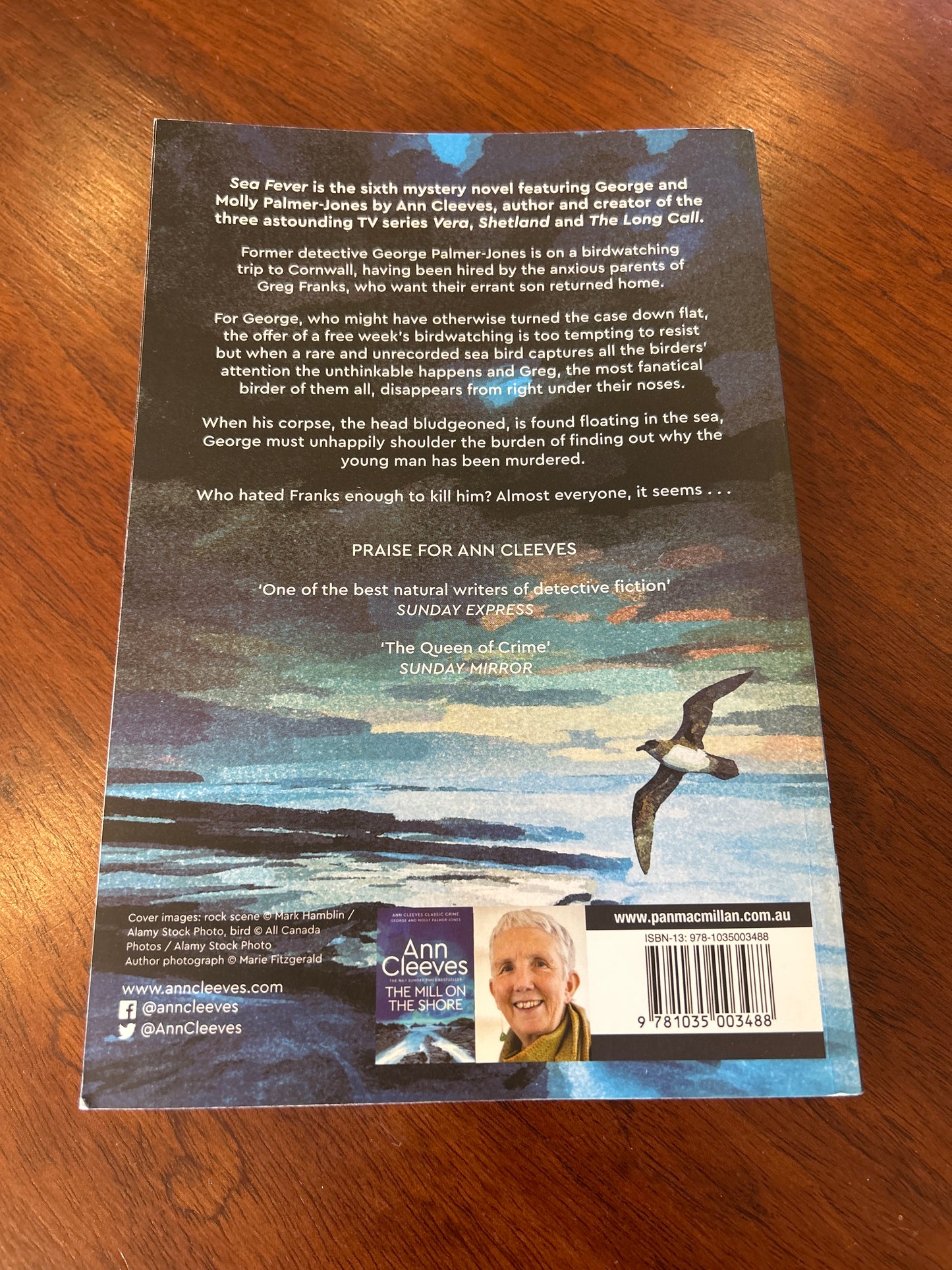 Sea Fever. Ann Cleeves. 2023.