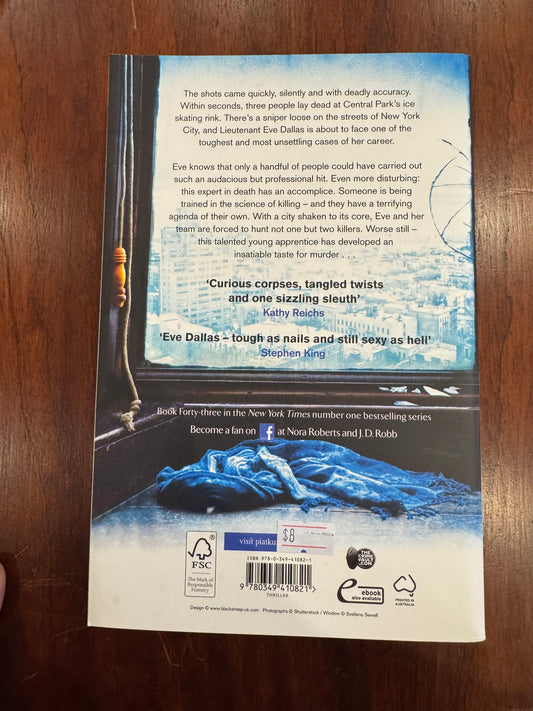 Apprentice in death. J. D. Robb. 2016.