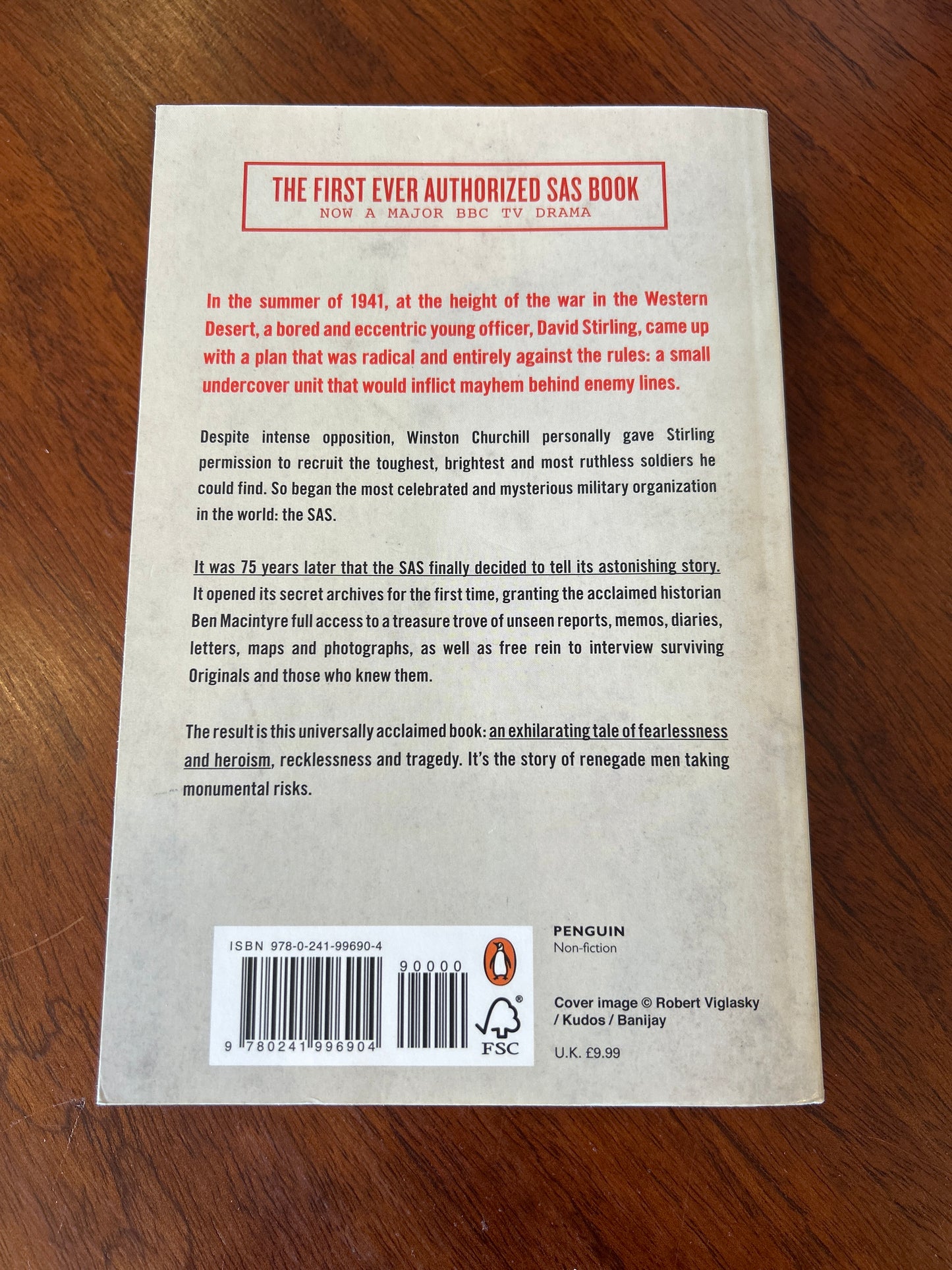 SAS rogue heroes: the authorized wartime history. Ben Macintyre. 2022.