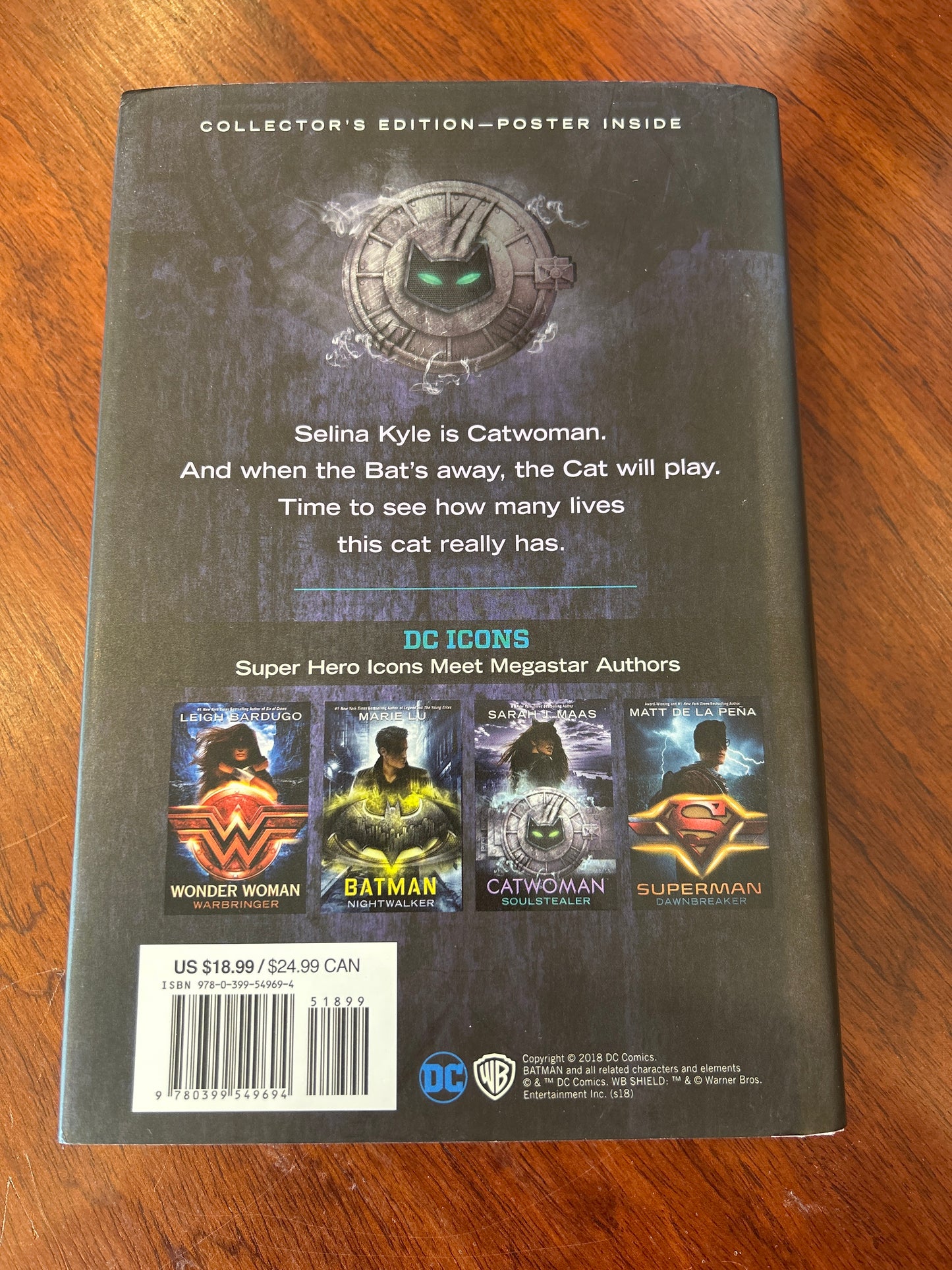 Catwoman: soulstealer. Sarah Maas. 2018.