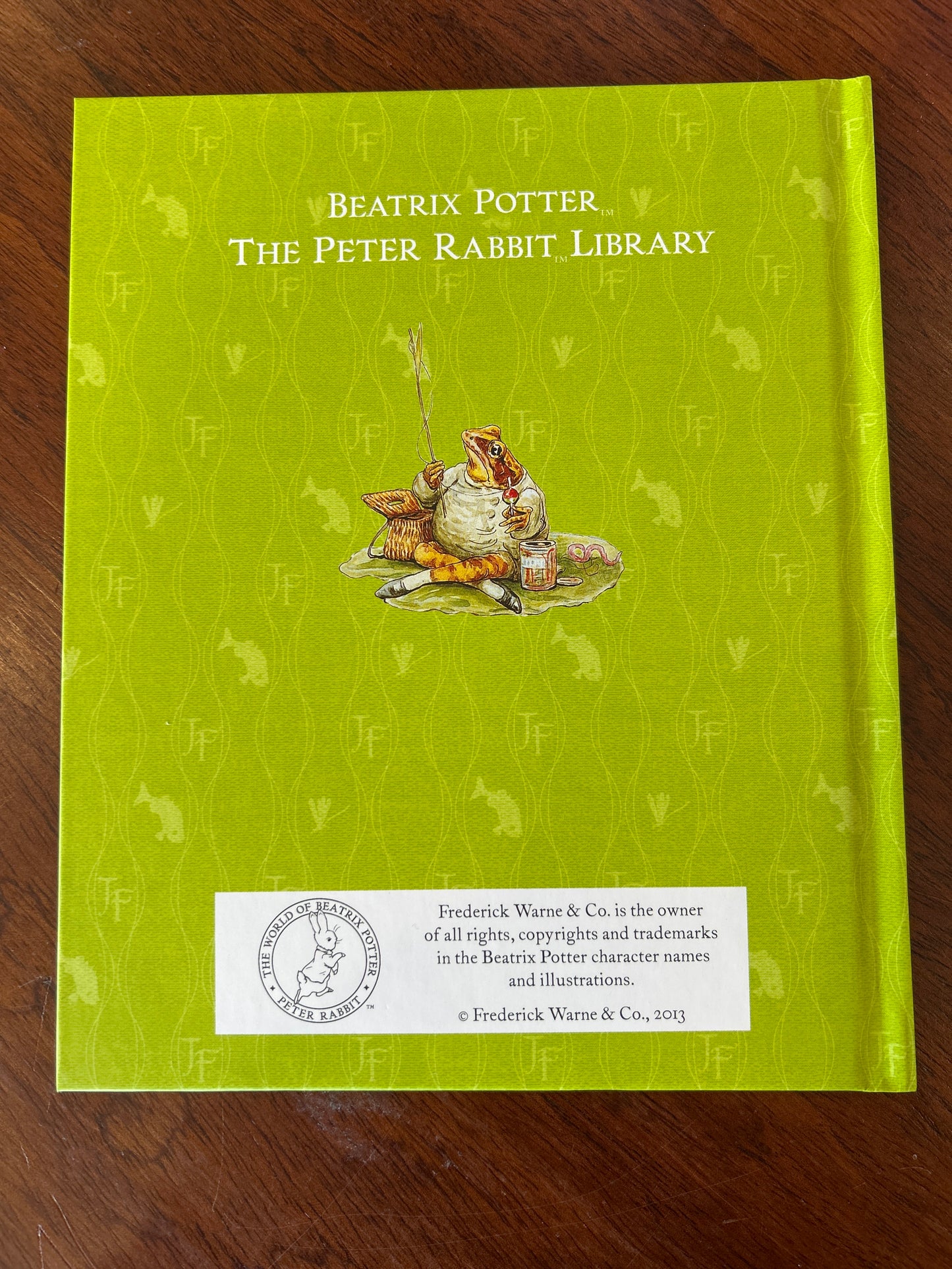 Tale of Mr Jeremy Fisher. Beatrix Potter. 2013.