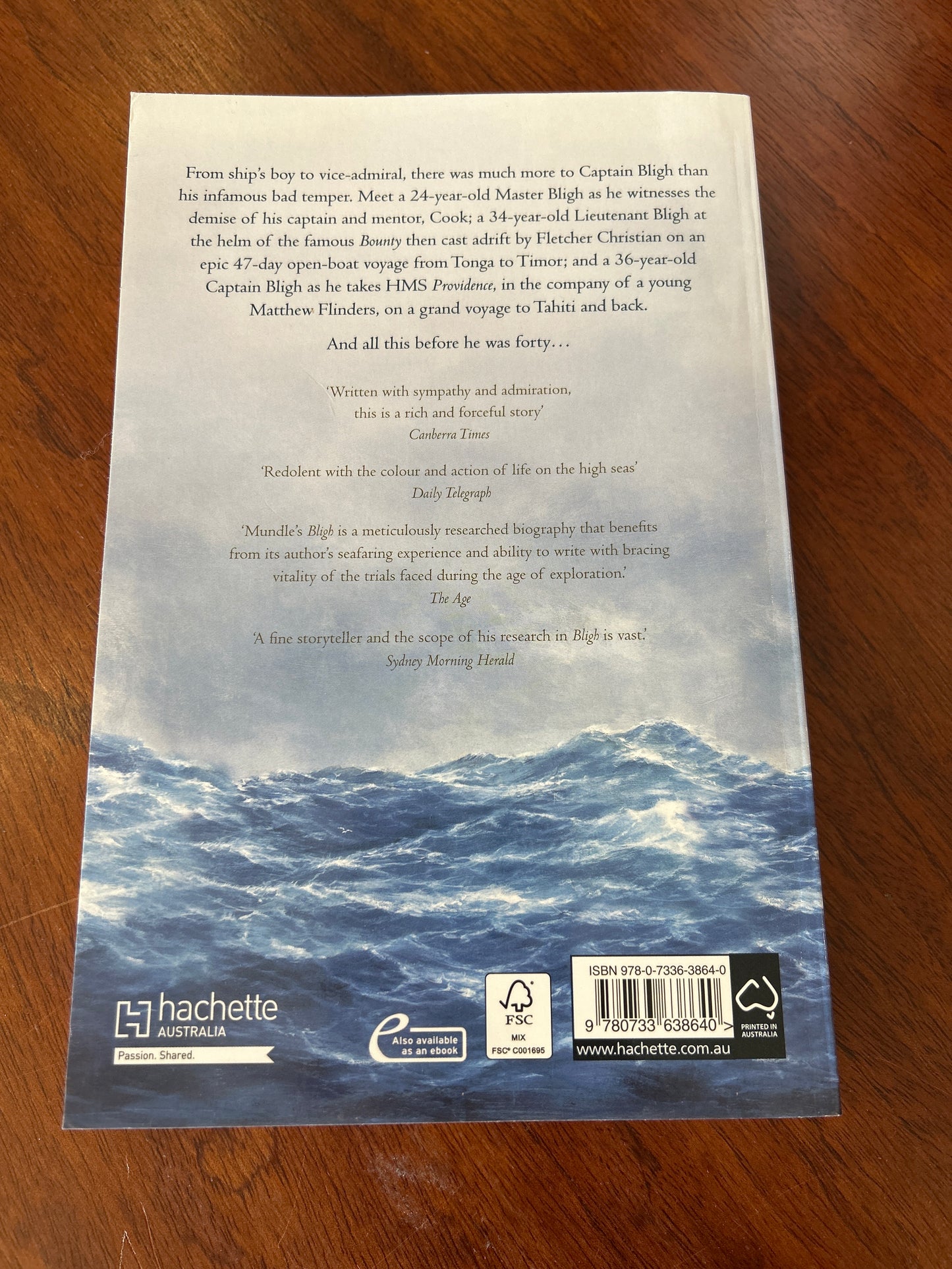 Bligh: master mariner. Rob Mundle. 2017.