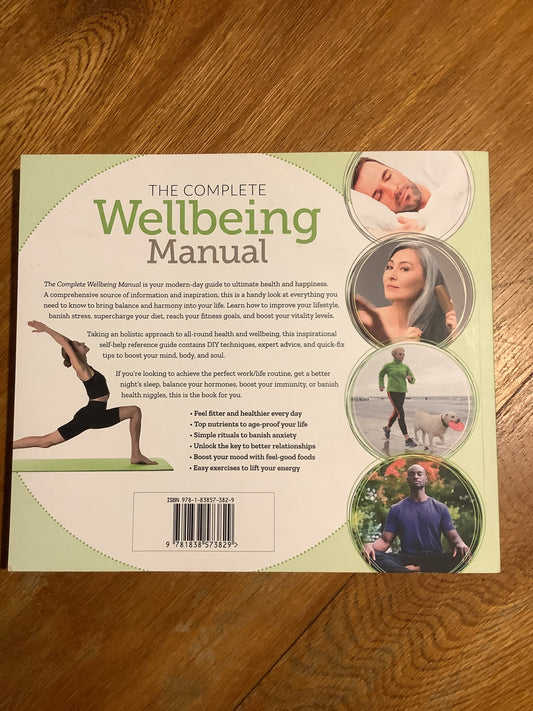 Complete well-being manual: your guide to an optimally healthy mind and body. Emma Van Hinsbergh and Felcity Forster. 2022.