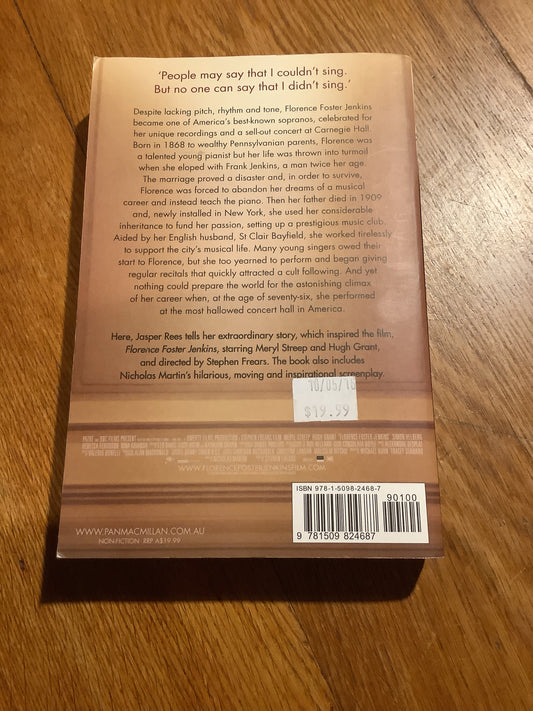 Florence Foster Jenkins. Nicholas Martin. 2016.