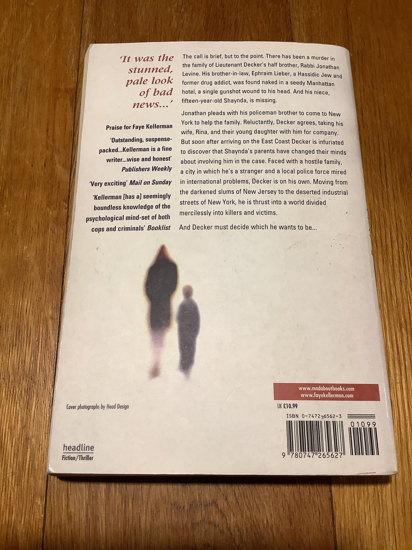 Stone kiss. Faye Kellerman. 2002.